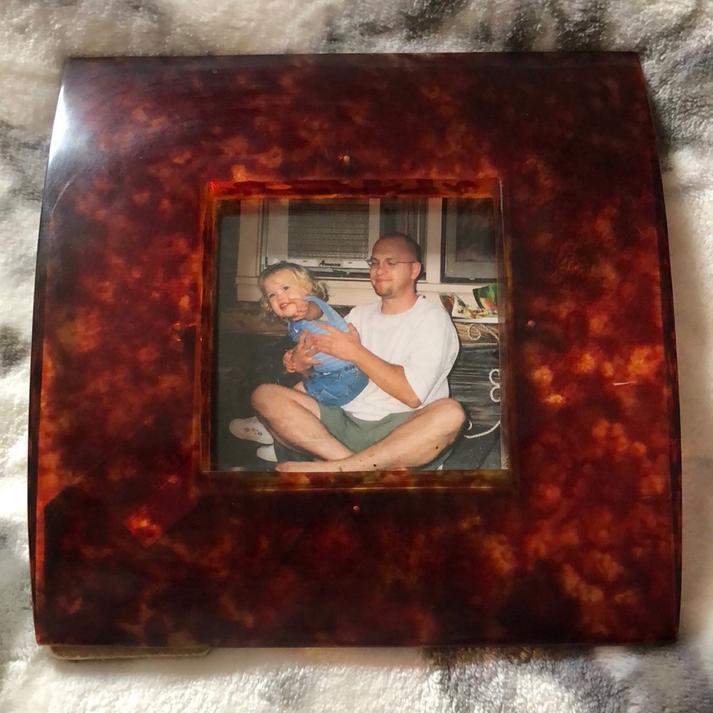 Y2K Tortoise photo frame 7”